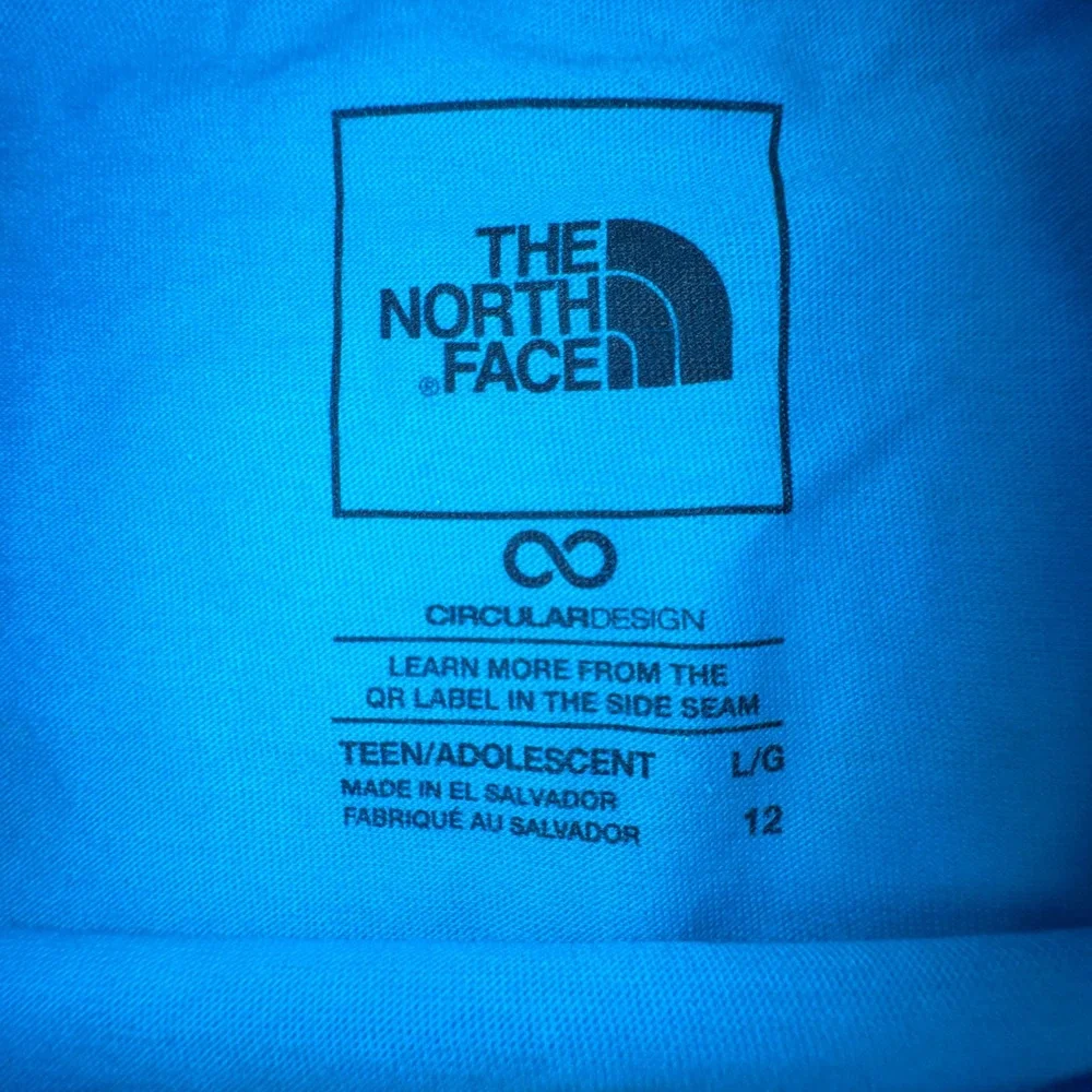 The North Face T-Shirt Kids L 12 Blue Evoltn Box SS Graphic Tee Back to School